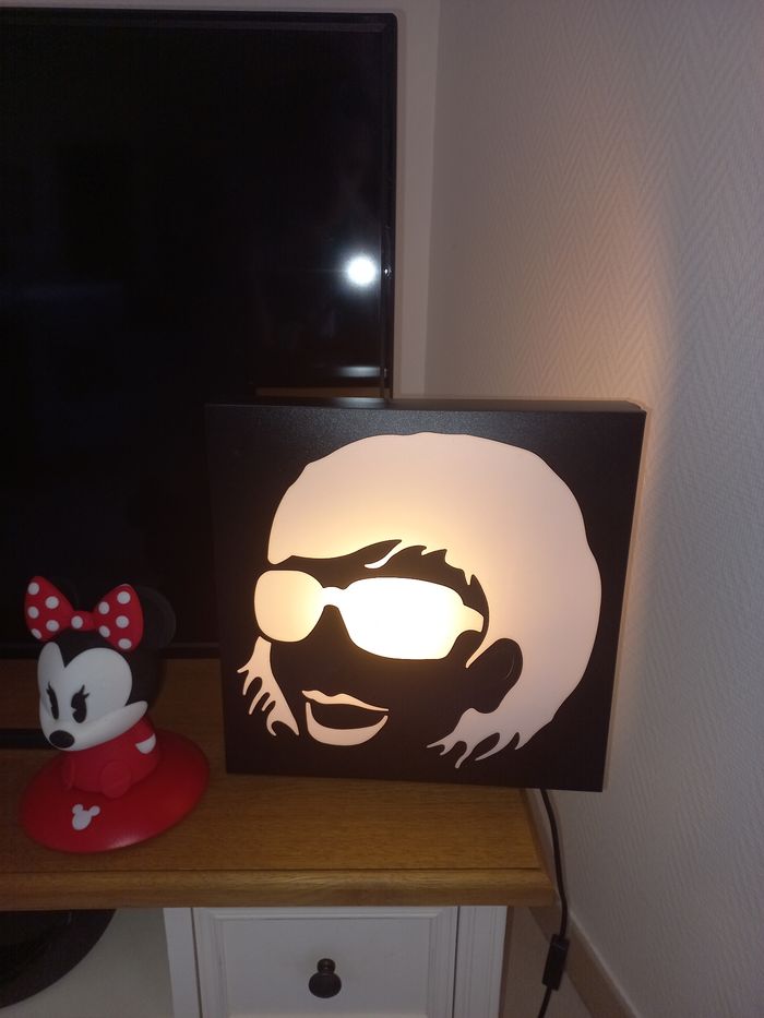 Lot de 2 lampes à poser ou z fixer en excellent état - photo numéro 3