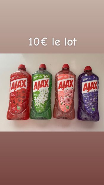Lot Ajax pour sol