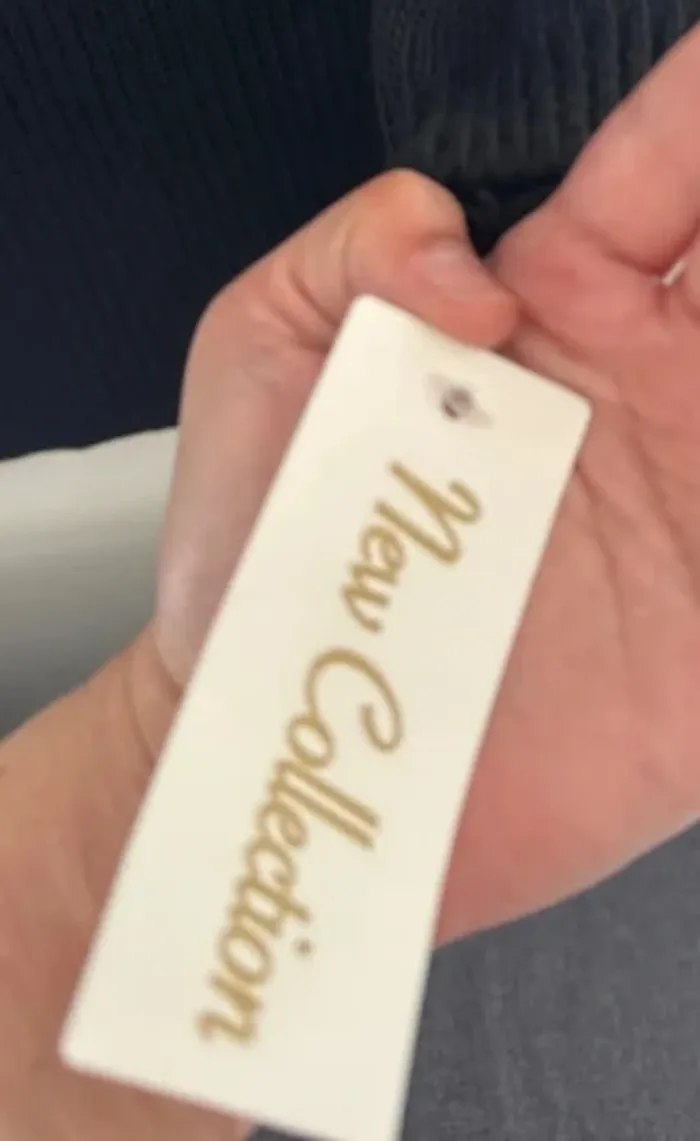 👗Robe pull- perle -taille 38 - neuf avec étiquette -new collection - photo numéro 3