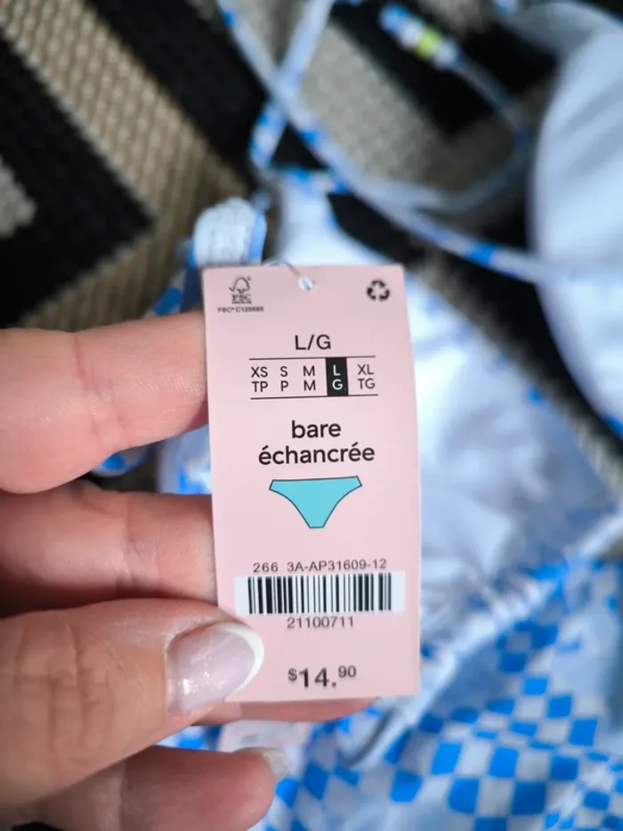 Maillot de bain ardene taille L 3 pièce neuf - photo numéro 5