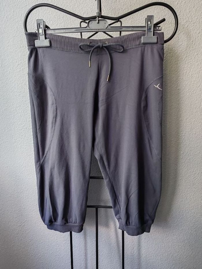 Pantacourt gris Decathlon