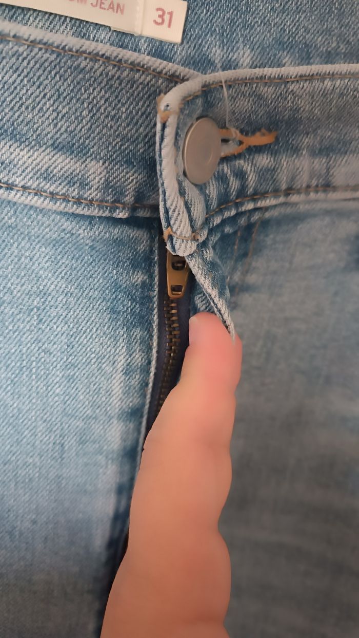 Jean High waisted Mom taille W31 L27 - photo numéro 3