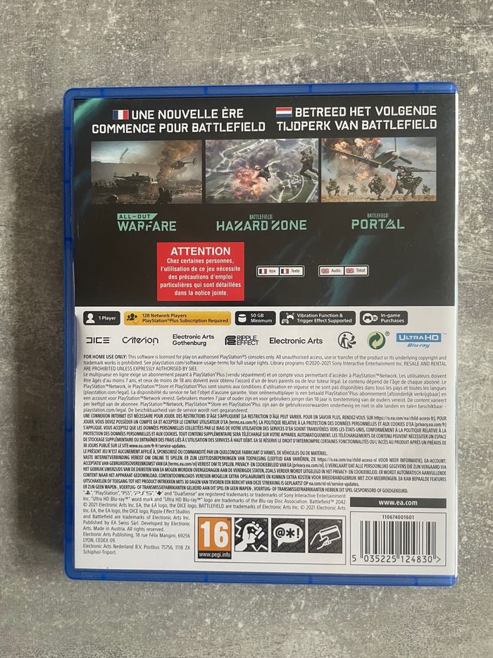 Jeu Battlefield 2042 en français. - photo numéro 3