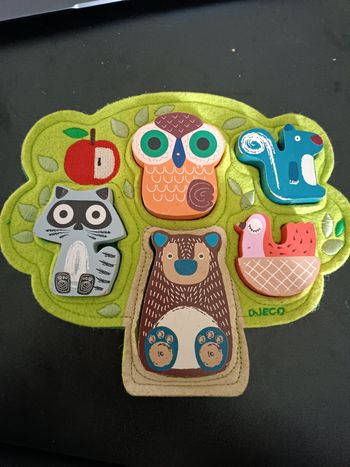 Puzzle d'encastrement oski