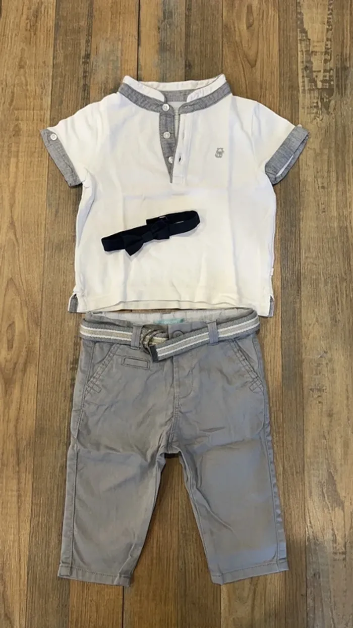 T-shirt manches courtes et pantalon