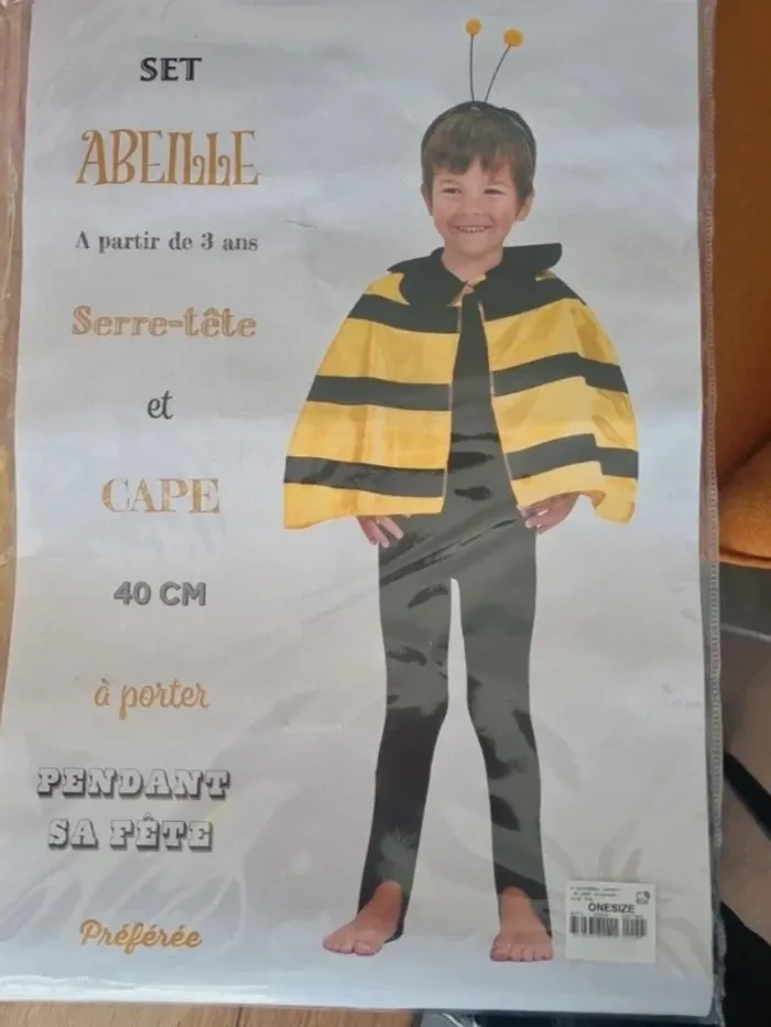 Déguisement abeille