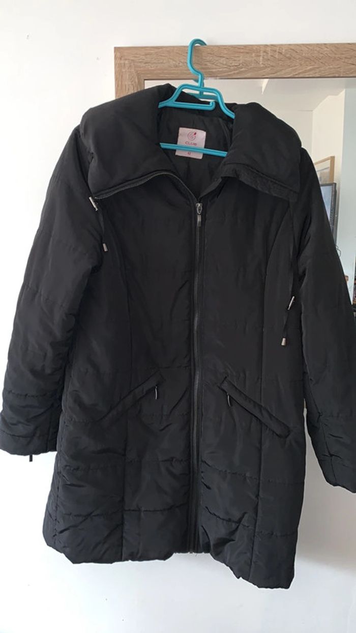 Manteau noir taille 42