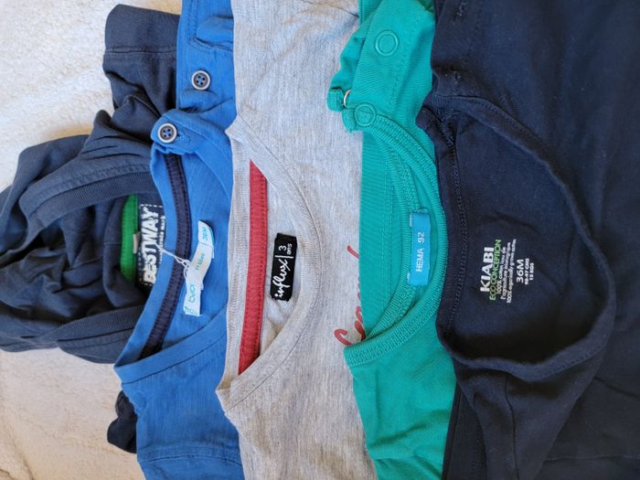 Lot de 8 Tee-shirts manches longues 3 ans garçon - photo numéro 7