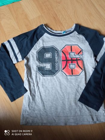 T-shirt longue manches 6 ans