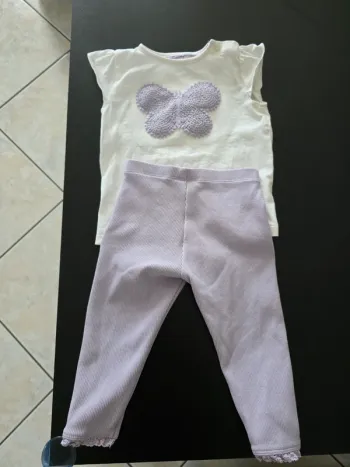 Ensemble bébé fille 9 mois
