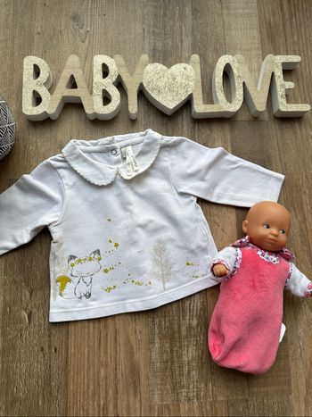 - Haut ML Orchestra  - 1 mois - bon état, tache