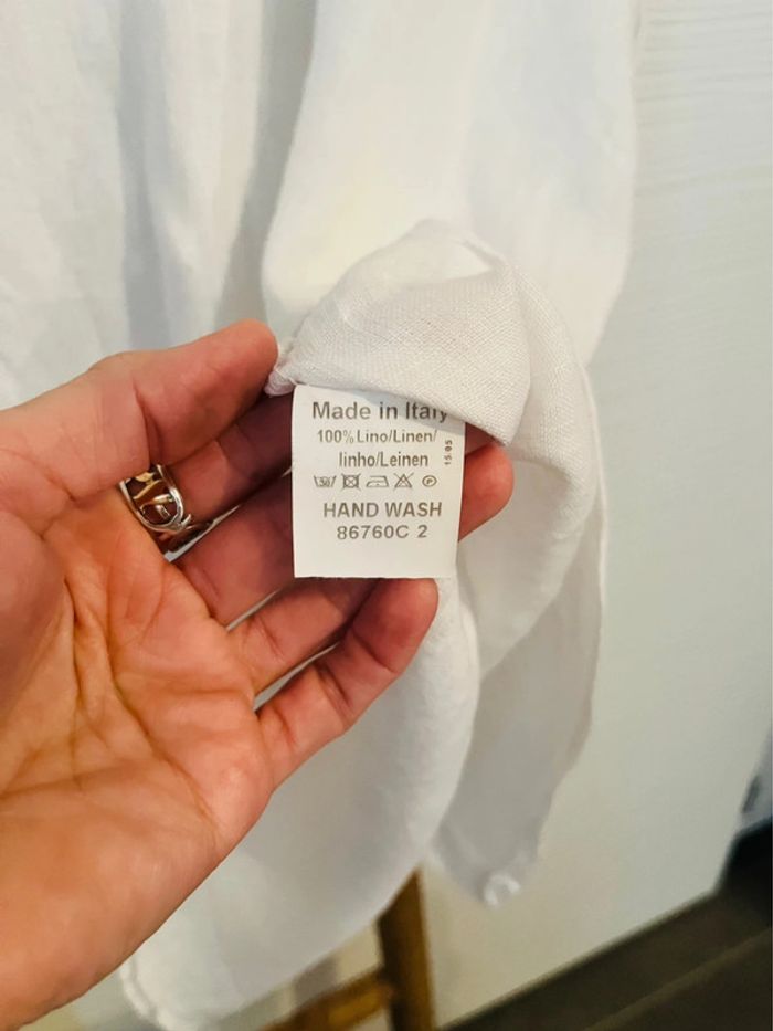 Chemise en lin neuve - taille unique - photo numéro 6