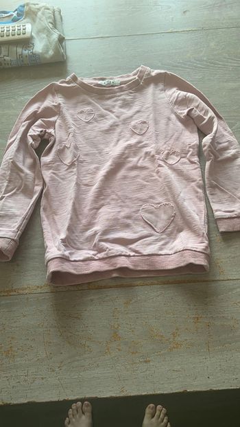 Pull fille 4-5 ans