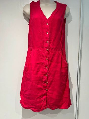 Robe on step lin framboise, Robe Master of line, 100 % made in Europe t36/s