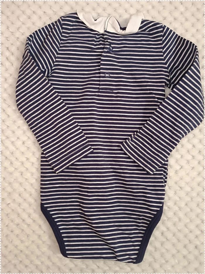 đž Body Manches Longues HabillĂ© Du Pareil Au MĂȘme â 9 mois đž - photo numĂ©ro 5