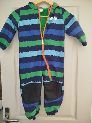 Combinaison capuche fourrée