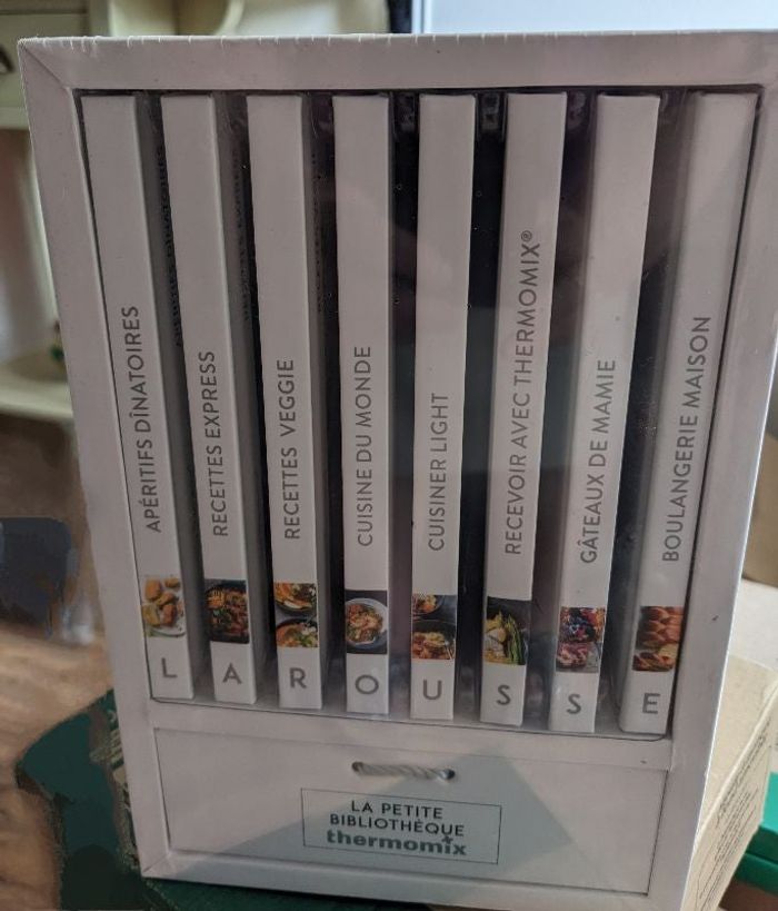 livre bibliothèque thermomix