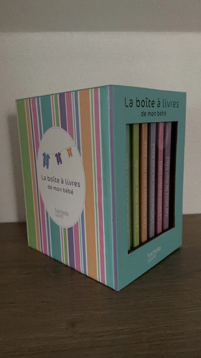 Coffret la boîte à livres de mon bébé