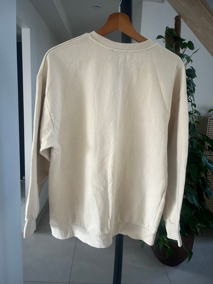 Sweat-shirt beige