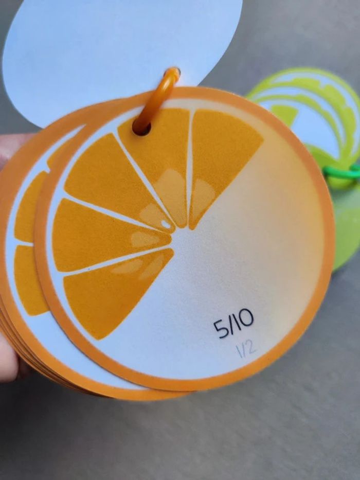 Carnets de fractions, pourcentages et nombre décimaux - photo numéro 6