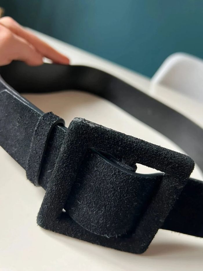 Ceinture Mango noire - photo numéro 2