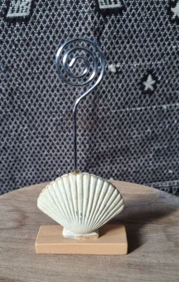 Porte photo coquillage