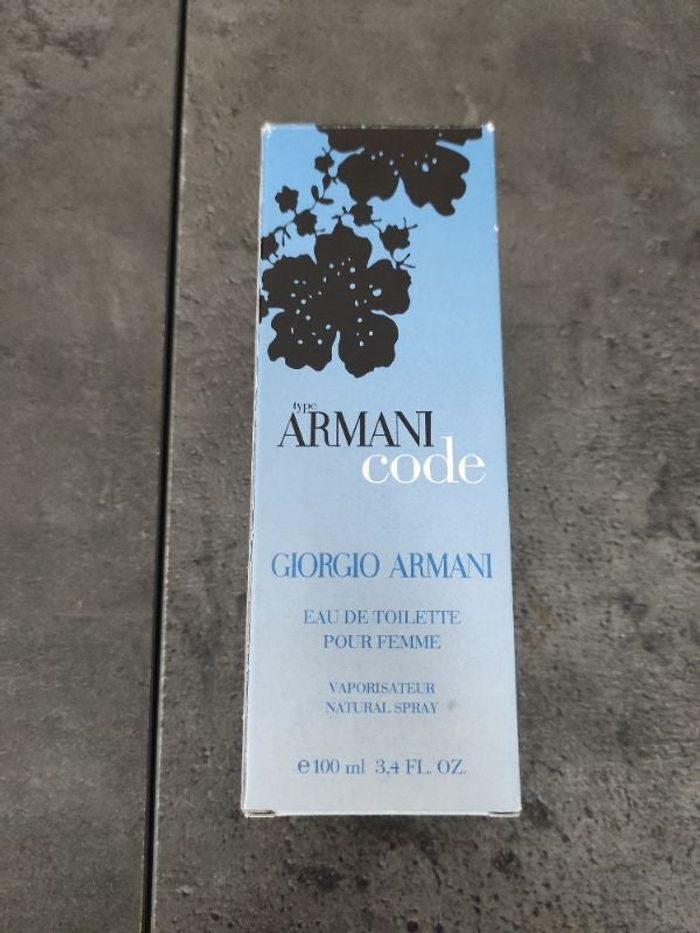 Parfum Code Giorgio Armani femme