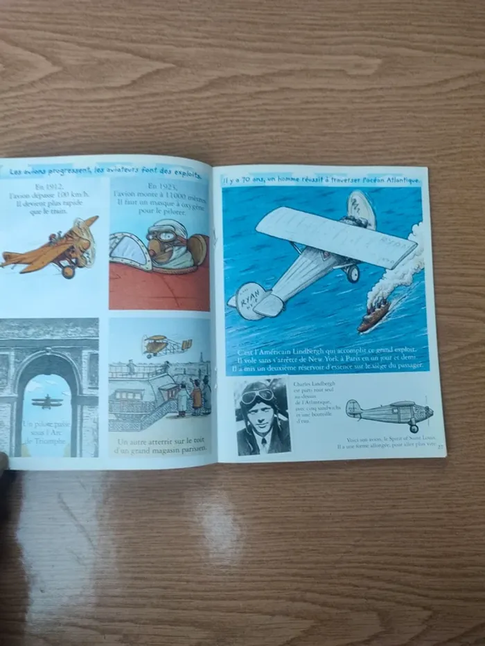 Livre youpi la grande aventure de l'aviation - photo numéro 17