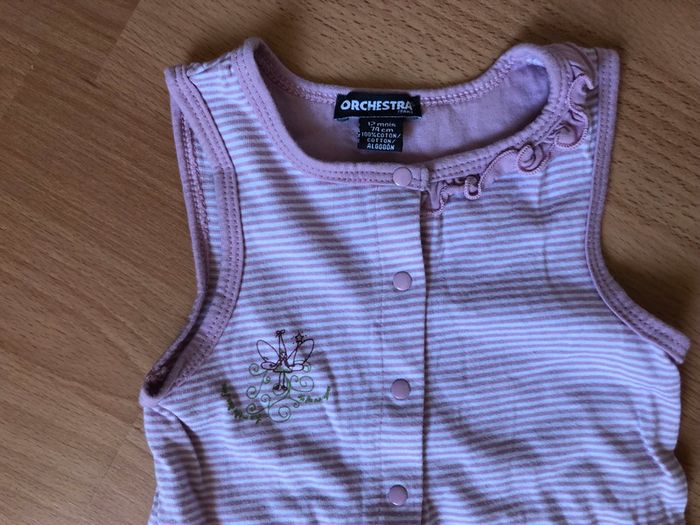 Bel ensemble pyjama fille T. 12 mois/74 cm Orchestra TBE - photo numéro 4