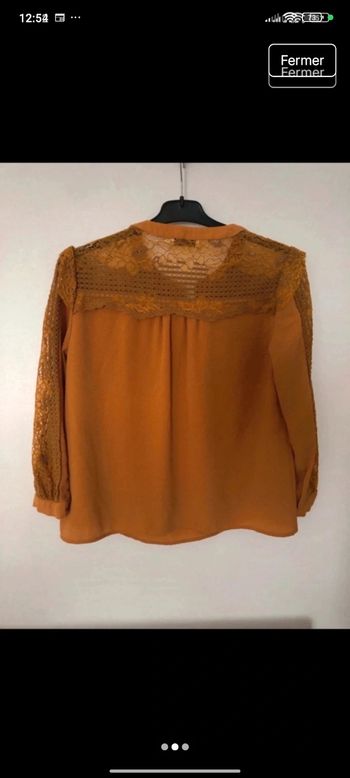 Blouse avec dentelle 