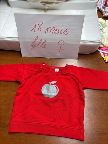 Sweat rouge 🍎