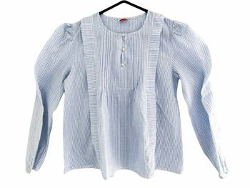 12 ans fille blouse tape a l oeil