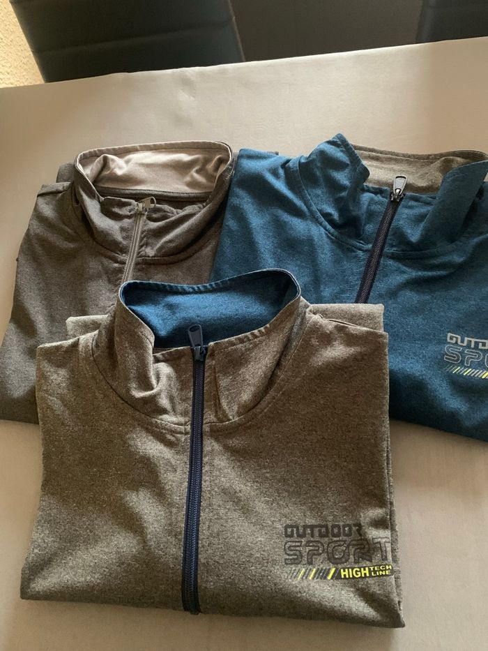 Lot de 3 pulls fin homme