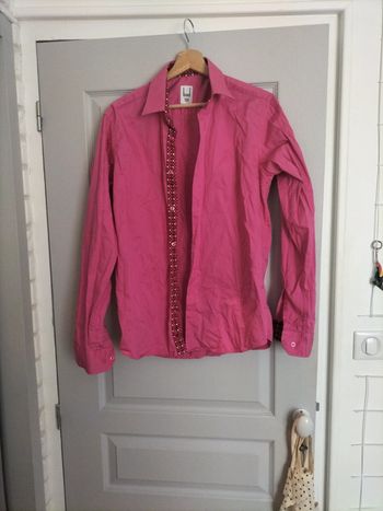 Chemise homme rose fushia M
