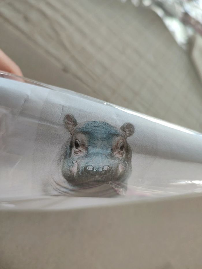 Diamond painting hippopotame - photo numéro 3