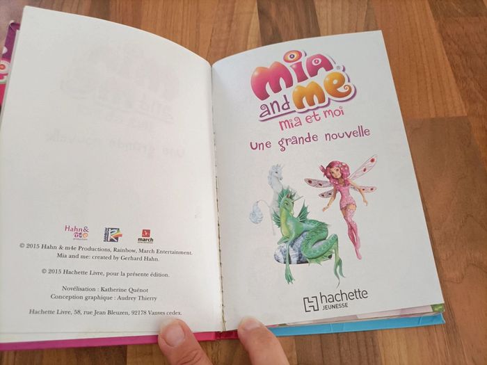 Livre Mia and me - une grande nouvelle - photo numéro 3