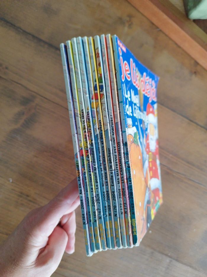 Lot de 10 je lis déjà