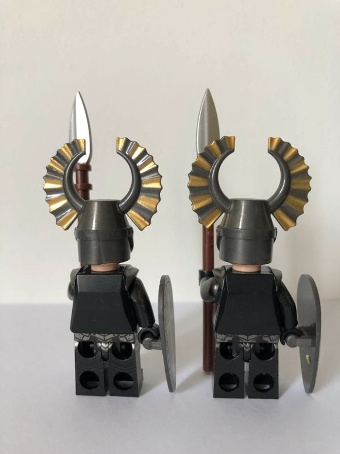 Figurine type lego 2 soldats templiers. Templiers - photo numéro 3