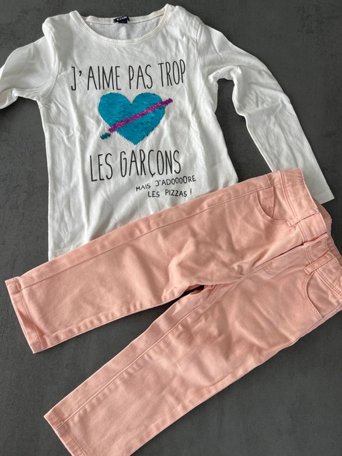 Ensemble fille 4 ans