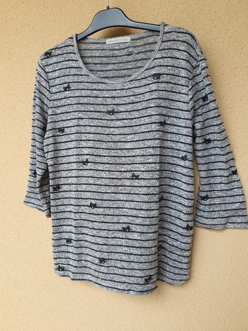 T-shirt chat - Taille 2/M