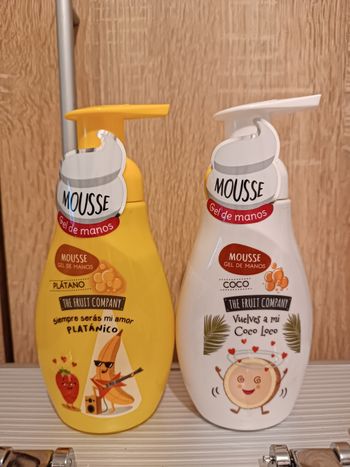 2 savons mousse mains 