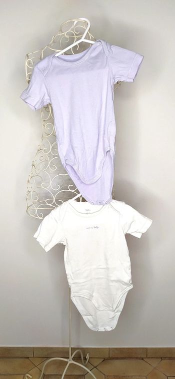 Lot de deux bodies 23 mois