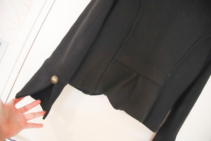 Veste officier vintage noire - photo numéro 4