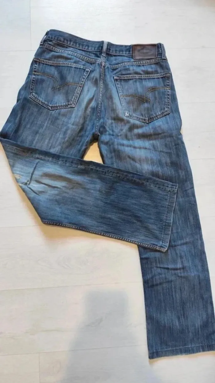 Pantalon droit med rise Bolton T42/44 - Lee Cooper [modèle LC110B] - photo numéro 7