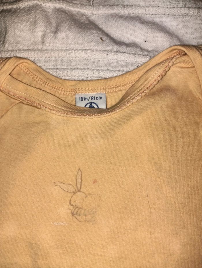 Lot de 3 body  petit bateau 18 mois - photo numéro 6