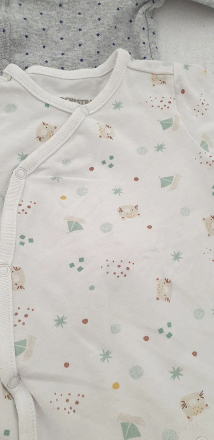 Lot 2 grenouillères fines 3 mois - photo numéro 2