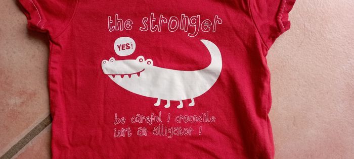 T shirt crocodile - photo numéro 2