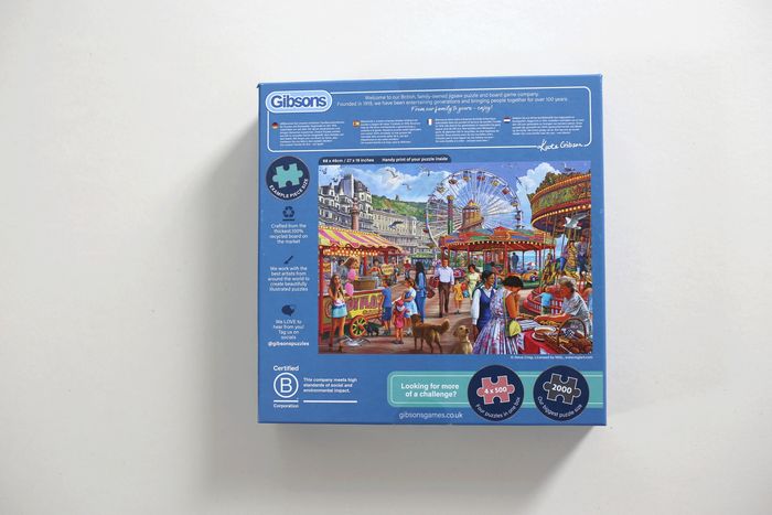 Puzzle 1000 pièces "Hastings Promenade" (par Steve Crisp) Gibsons - photo numéro 2
