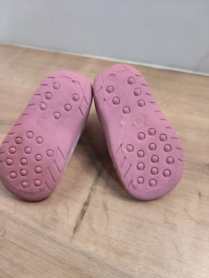 Chausson rose étoile T19 - photo numéro 2