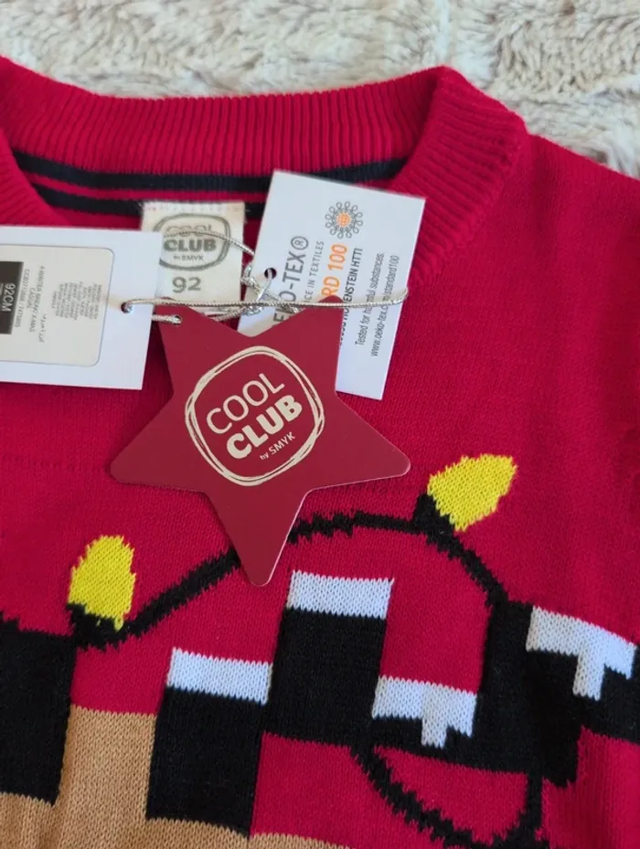 Pull de Noël neuf 2 ans cool club - photo numéro 6